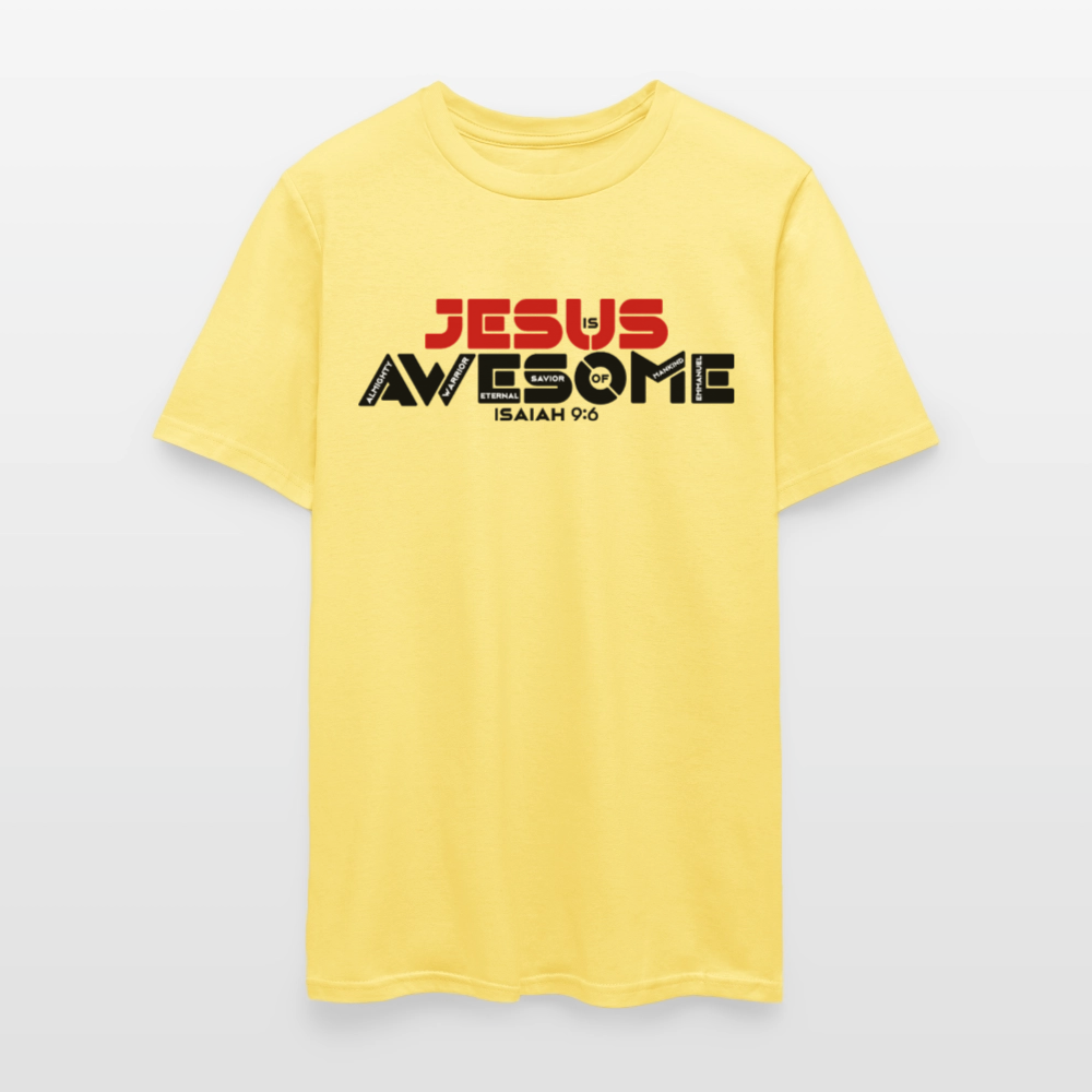 Jesus is Awesome - cornsilk