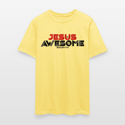Jesus is Awesome - cornsilk