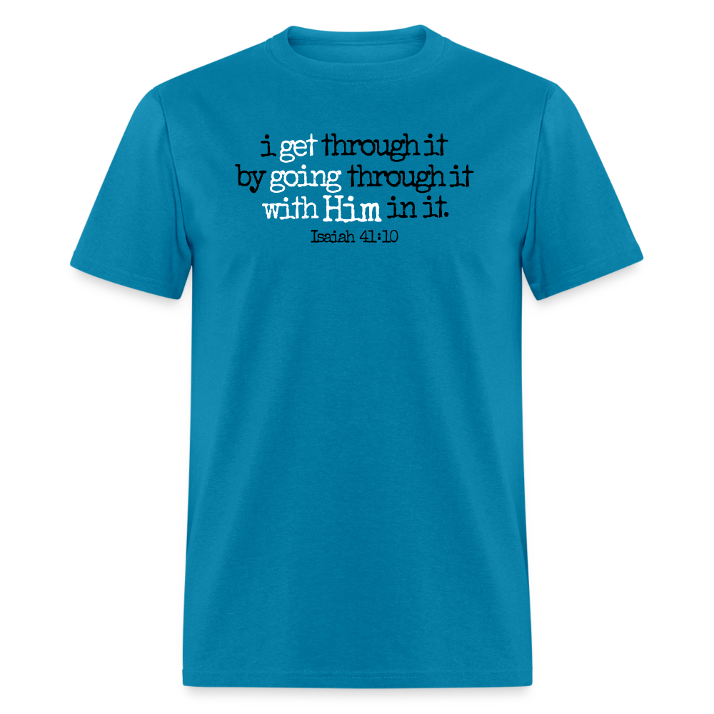 Get Going With Him - turquoise