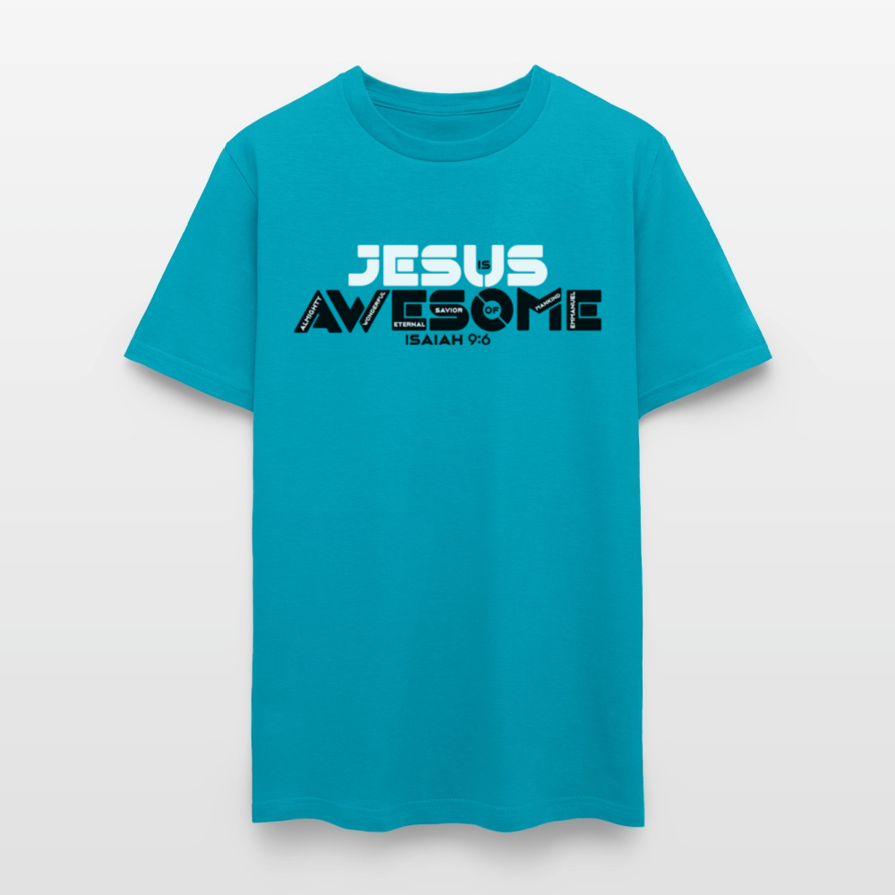 Jesus is Awesome - turquoise