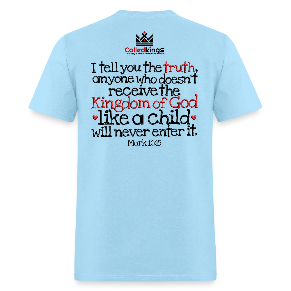 Childlike Faith - powder blue