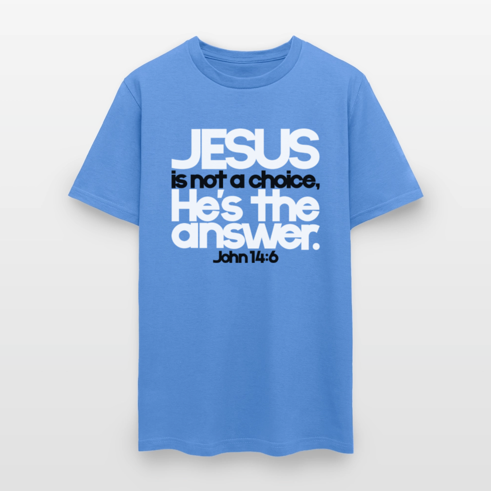Jesus Is the Answer - carolina blue