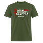 He Calls Me Messenger - military green