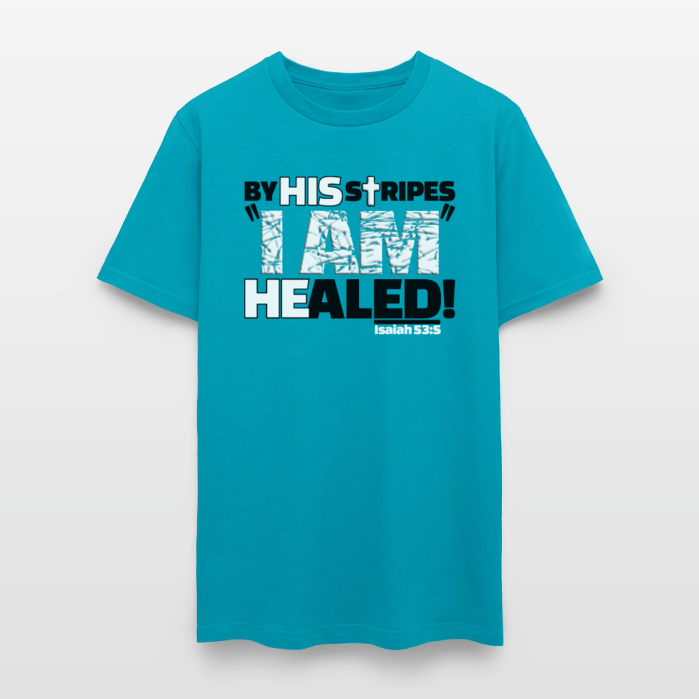 By His Stripes I Am Healed - turquoise