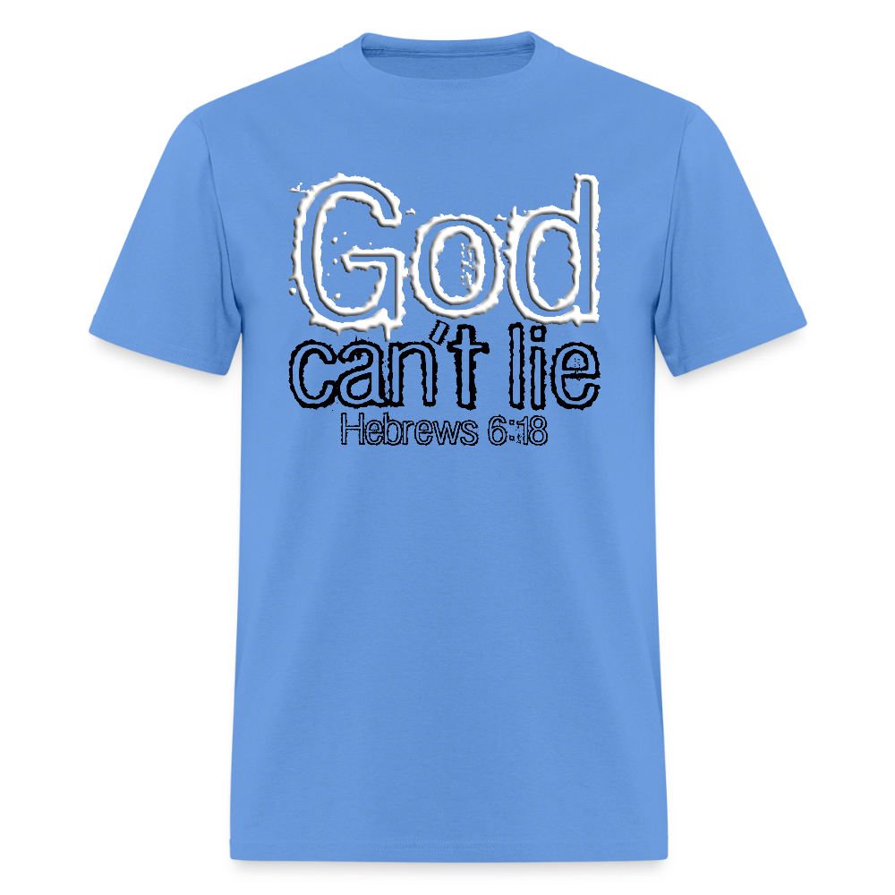 God Can't Lie - carolina blue