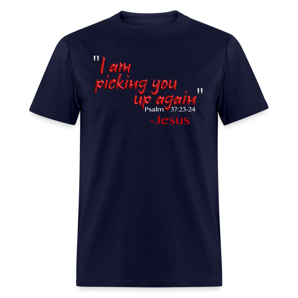I Am Picking You Up Again - navy