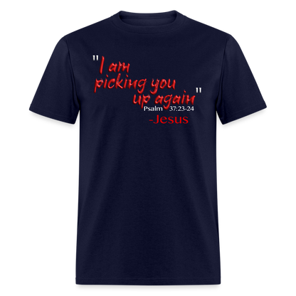 I Am Picking You Up Again - navy
