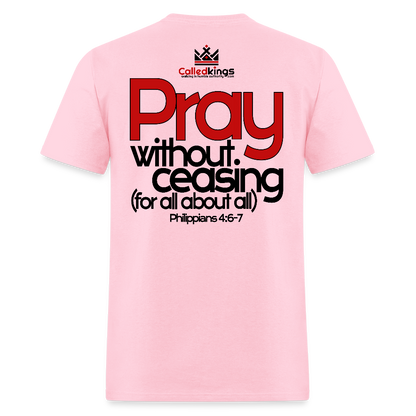 WTBSF? Pray Without Ceasing - pink