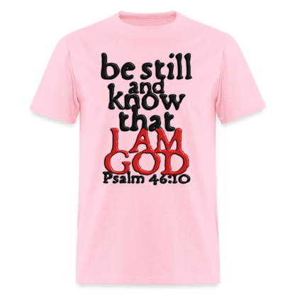 Be Still and Know - pink