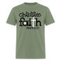 Childlike Faith - military green