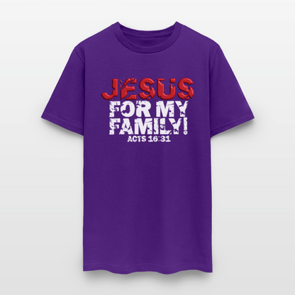 Jesus for My Family - purple