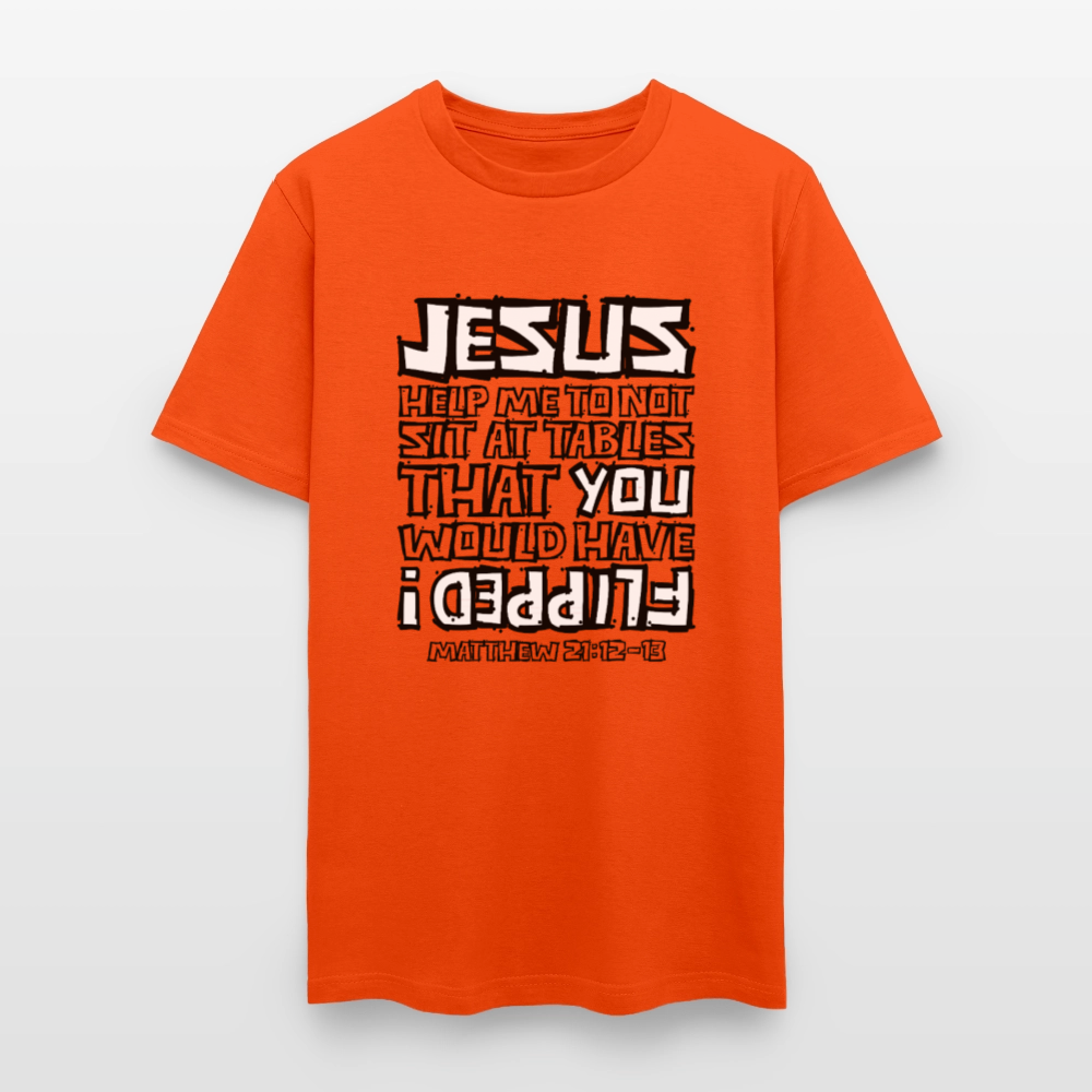 Jesus Flipped - orange