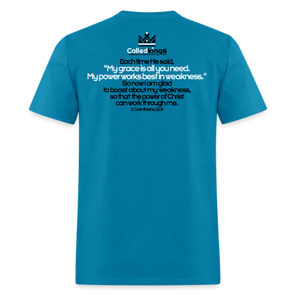He Is Good When I Am Not - turquoise