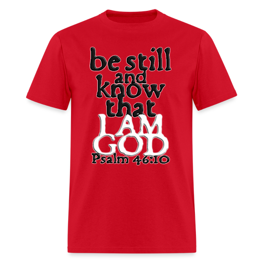Be Still and Know - red
