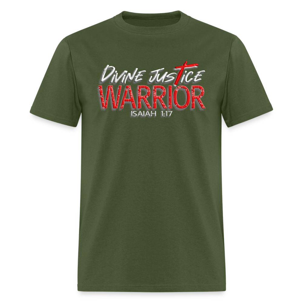 Divine Justice Warrior - military green