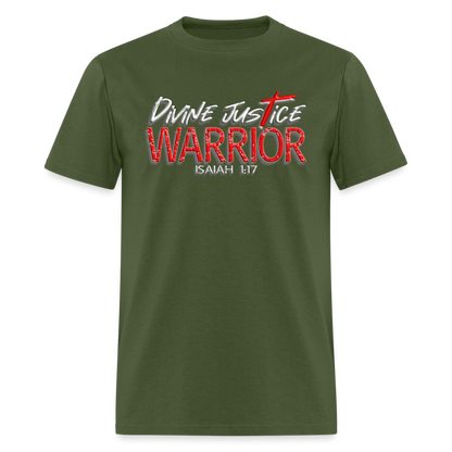 Divine Justice Warrior - military green