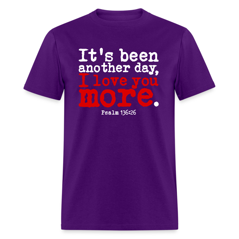 Another Day I Love You More - purple