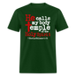 He Calls My Body Temple - forest green