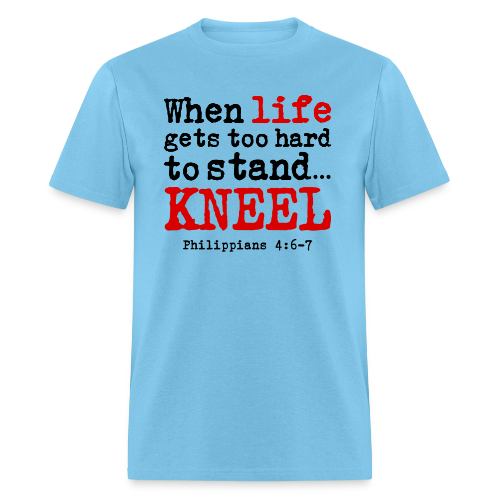 Kneel - aquatic blue