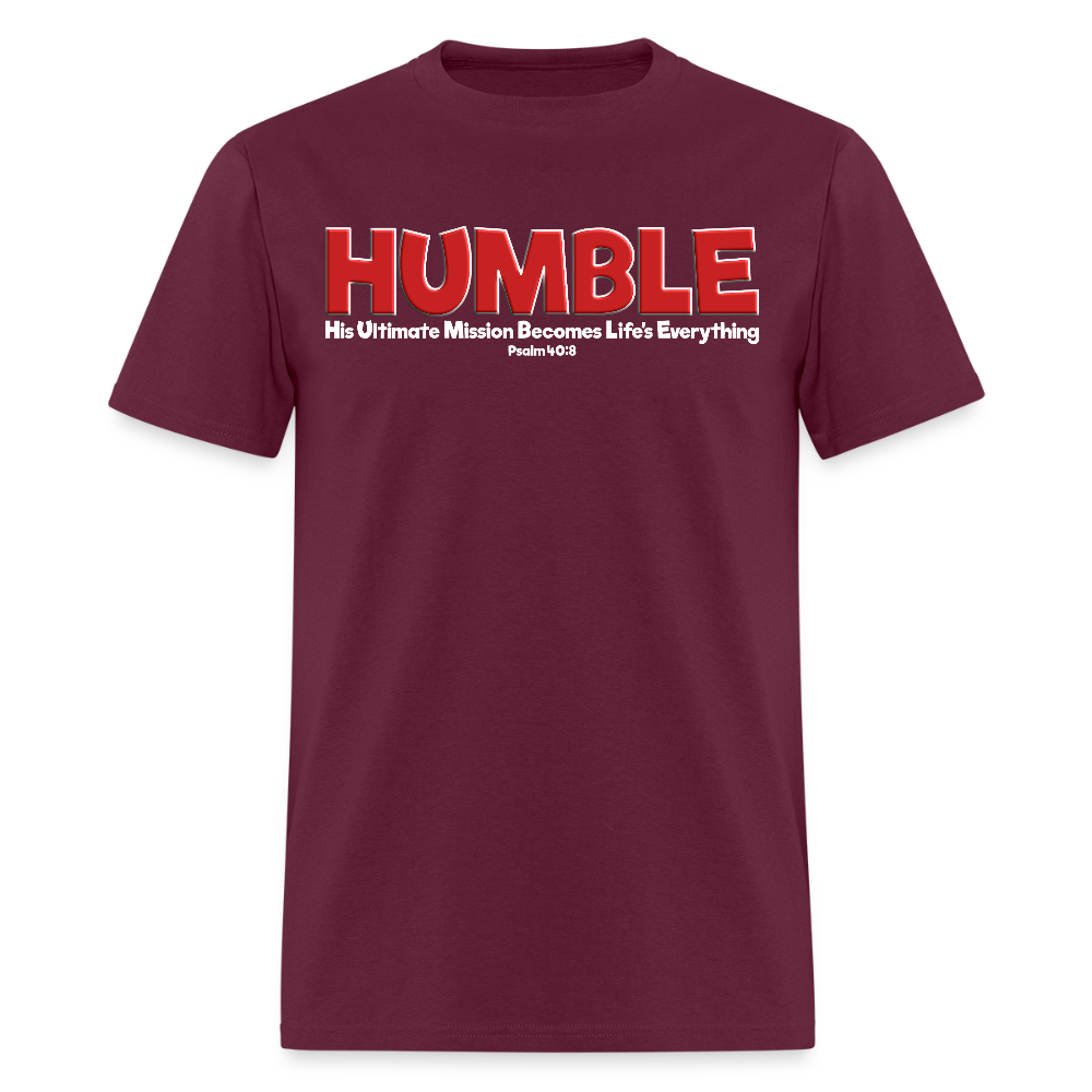 Humble - burgundy