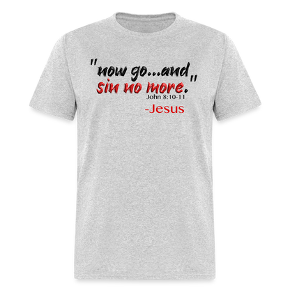 Sin No More - heather gray