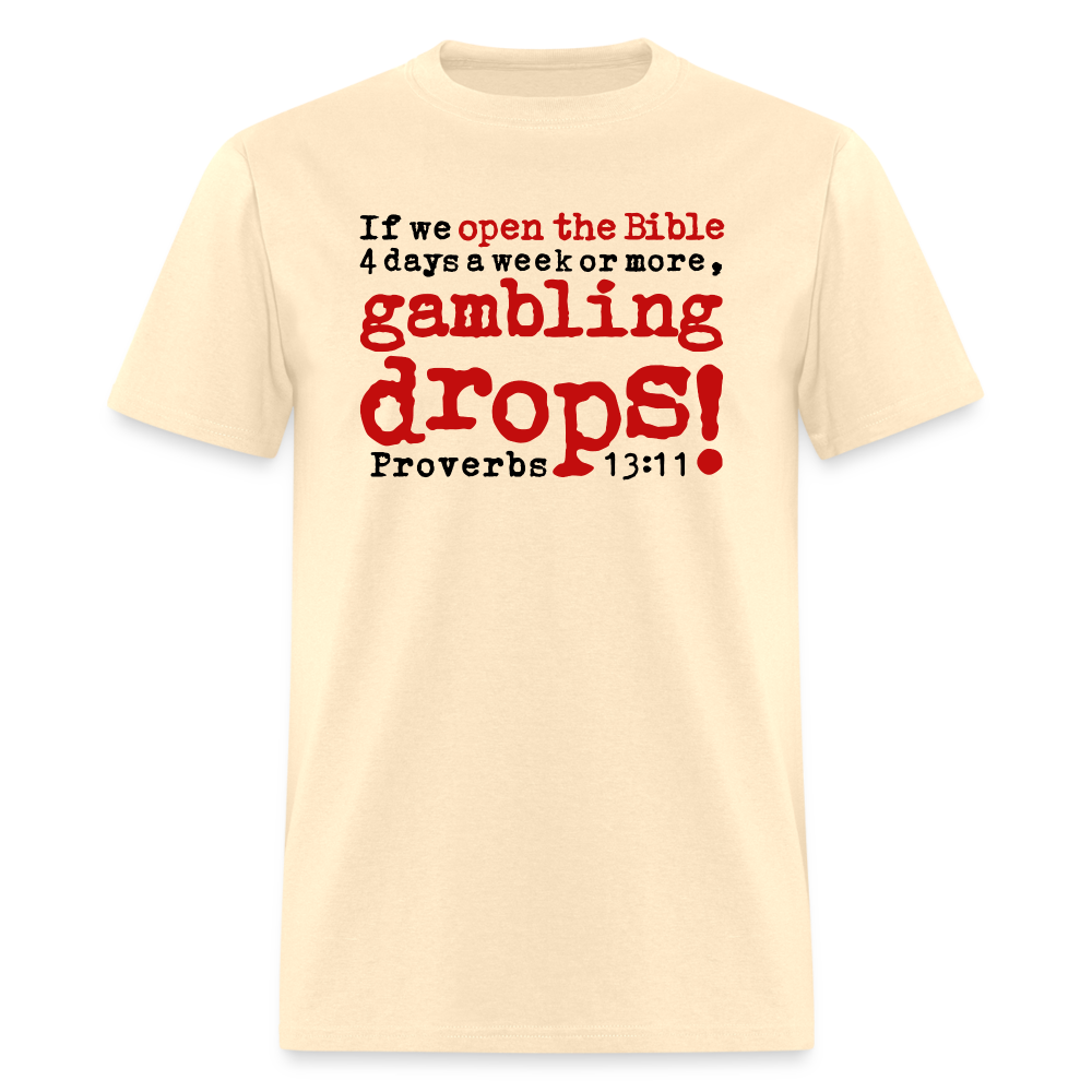 Open Bible Gambling Drops - natural
