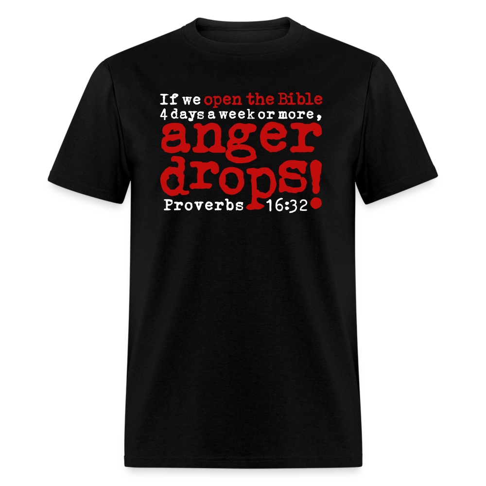 Open Bible Anger Drops - black