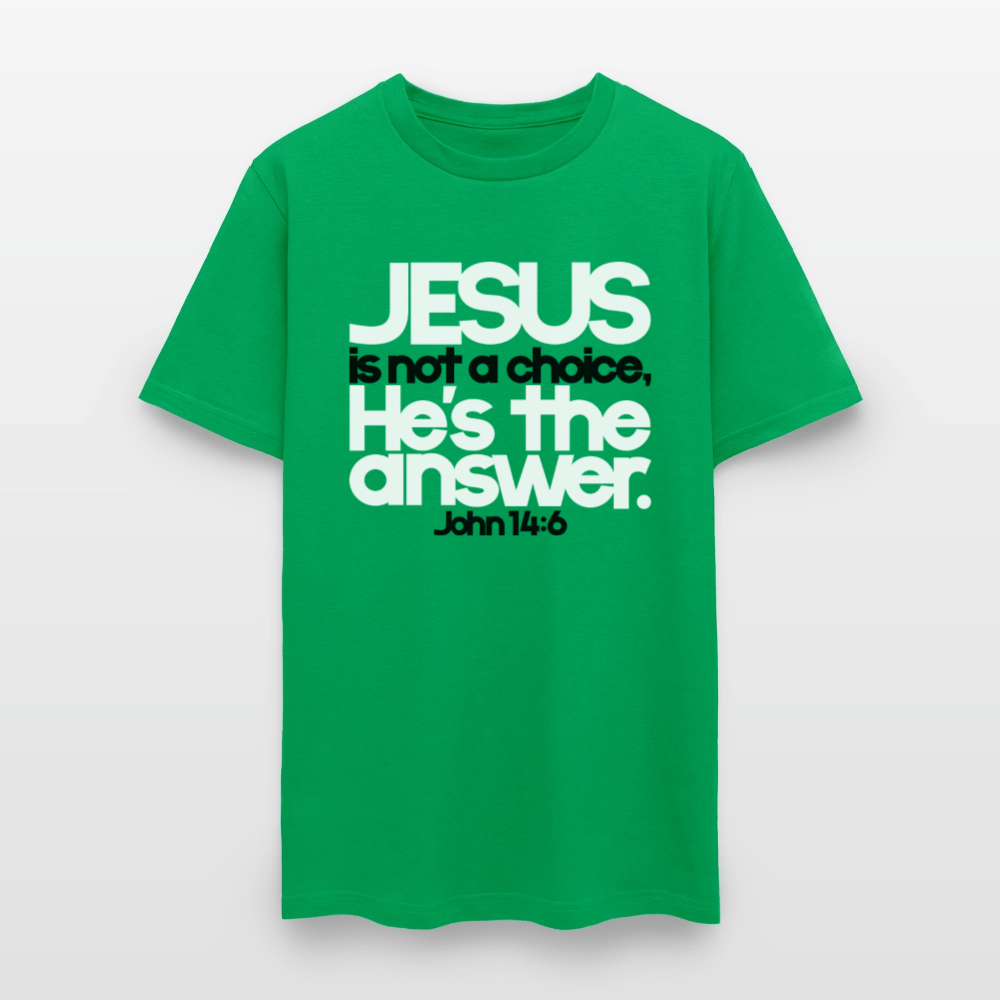 Jesus Is the Answer - bright green