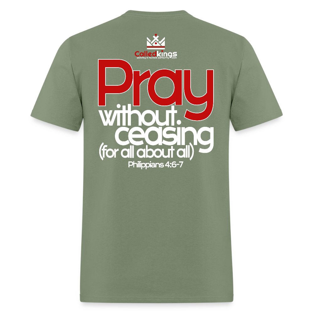 WTBSF? Pray Without Ceasing - military green