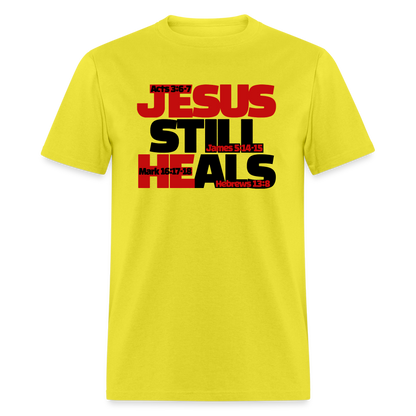 Jesus Still Heals - yellow