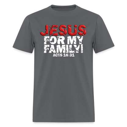 Jesus for My Family - charcoal