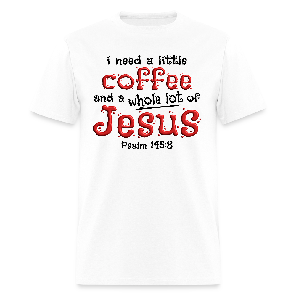 Coffee & Jesus - white