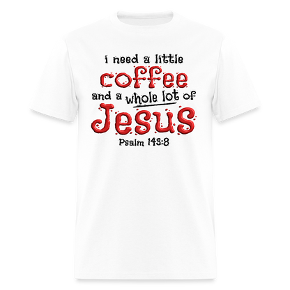 Coffee & Jesus - white
