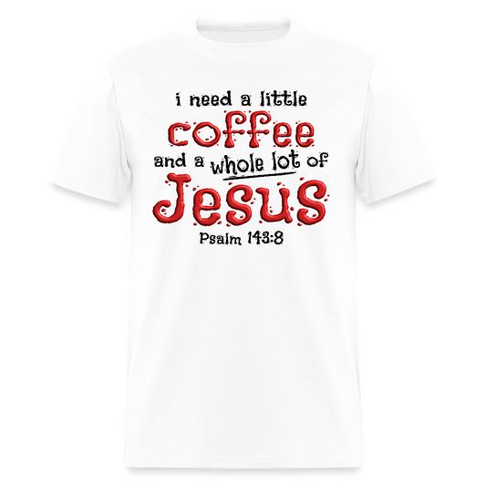 Coffee & Jesus - white