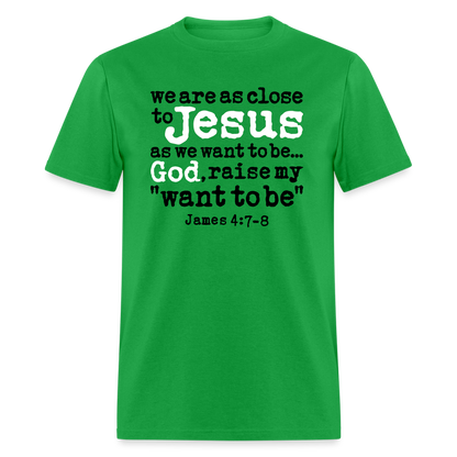 God Raise My Want To Be - bright green