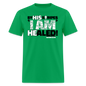 By His Stripes I Am Healed - bright green