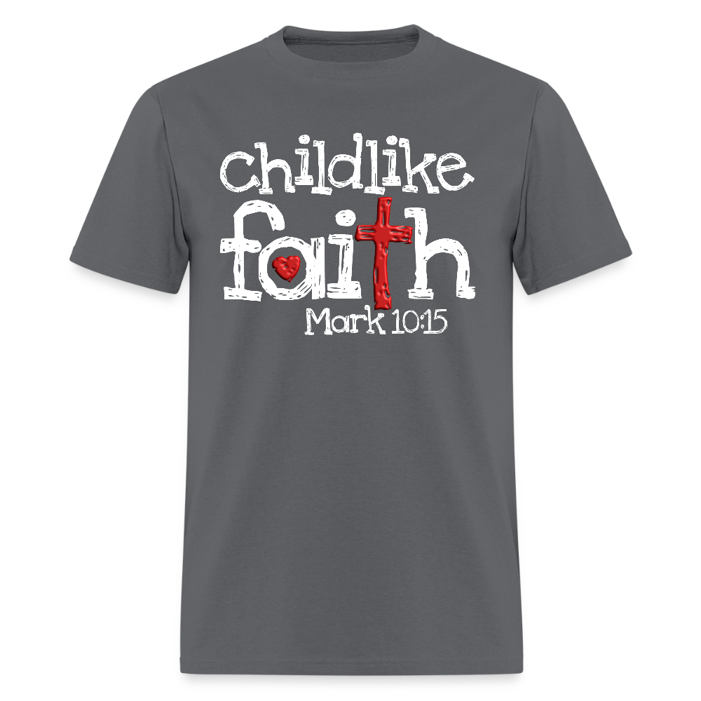 Childlike Faith - charcoal