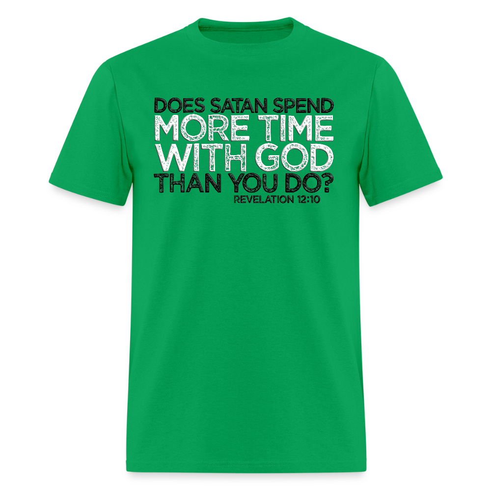 More Time With God - bright green
