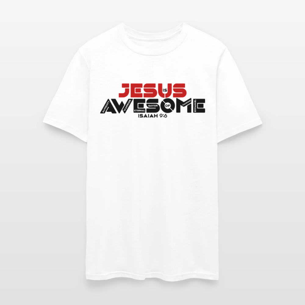 Jesus is Awesome - white