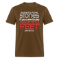Throwing Stones or Washing Feet - brown