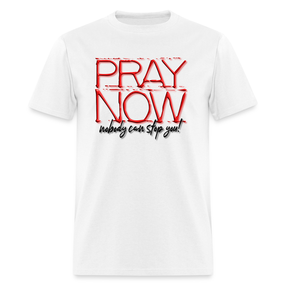 Pray Now - white