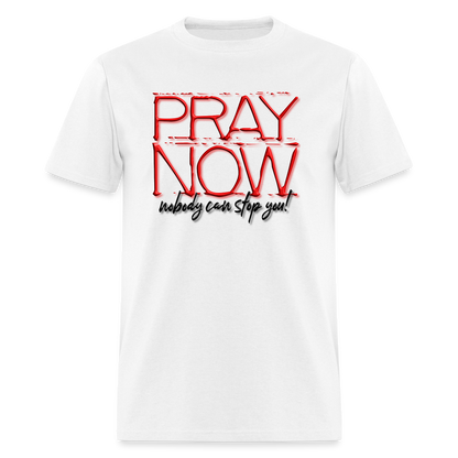 Pray Now - white