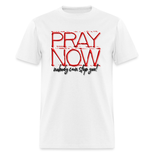 Pray Now - white