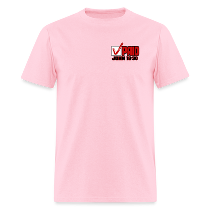 Debt Paid in Full - pink
