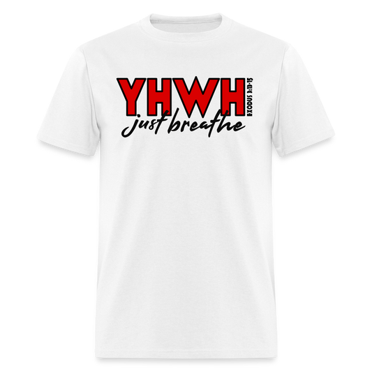 YHWH Just Breathe - white