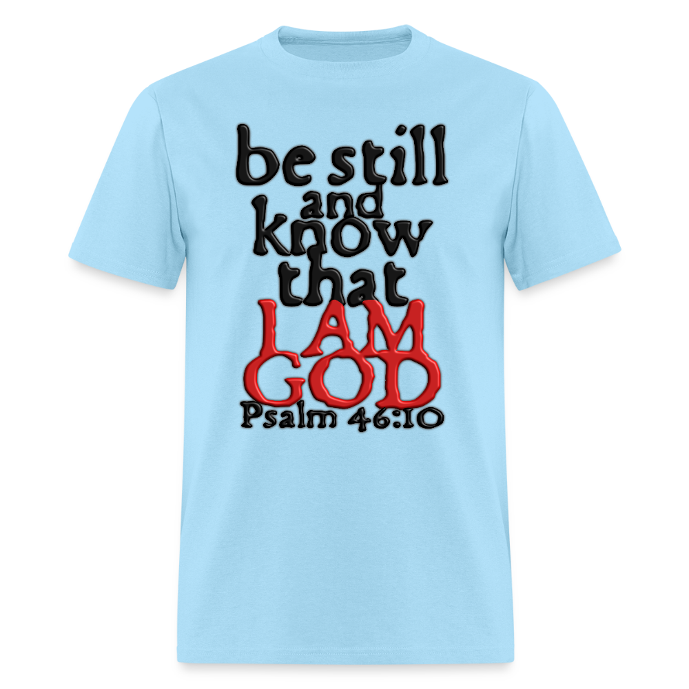 Be Still and Know - powder blue