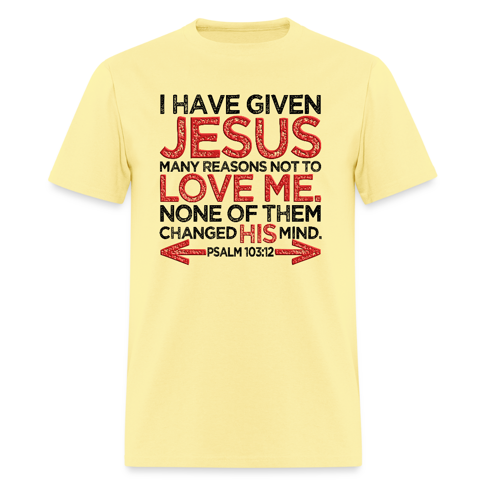 Many Reasons Not to Love Me - cornsilk