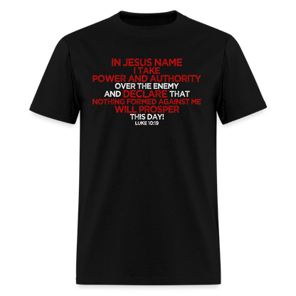 I Take Power & Authority - black