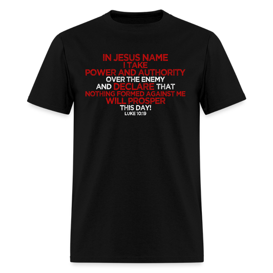 I Take Power & Authority - black