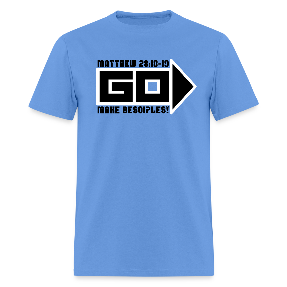 Go Make Desciples - carolina blue